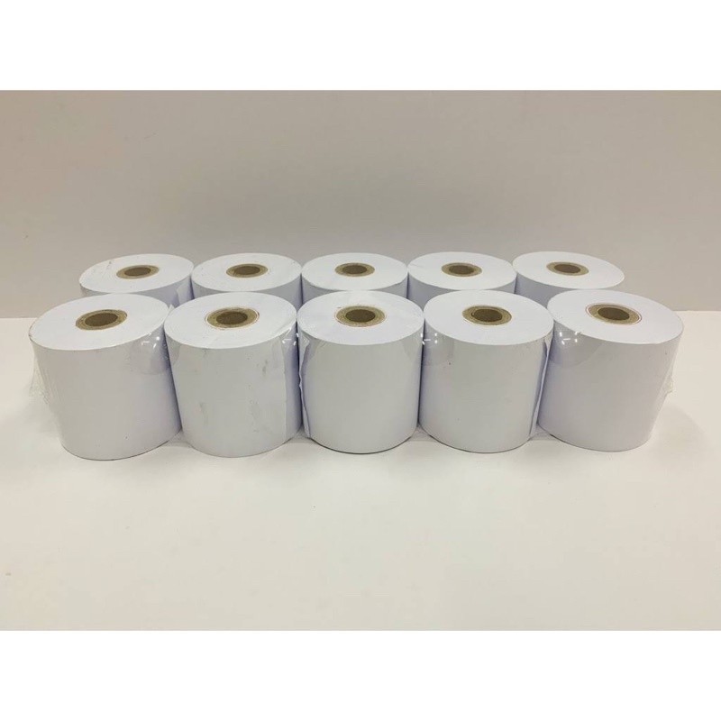 

10 Buah Gulungan Kertas Polos Kualitas Tinggi (Bukan Termal) 57Mm * 60Mm untuk Kalkulator Pencetakan Casio/Canon |69B9B639|
