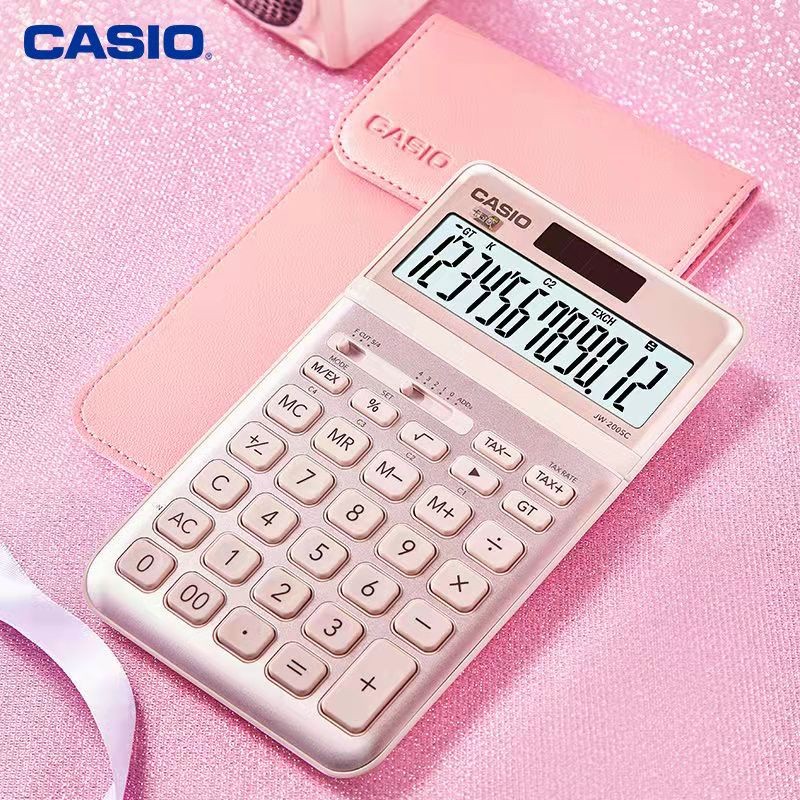 

Kalkulator - CASIO JW200SC Pink dengan KASUS KULIT LTD QTY SAJA |F6FA2141|