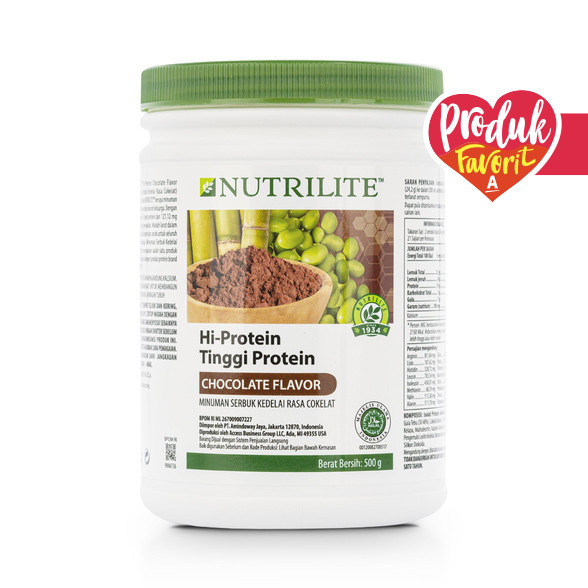 NUTRILITE HI PROTEIN CHOCOLATE FLAVOUR ORIGINAL AMWAY