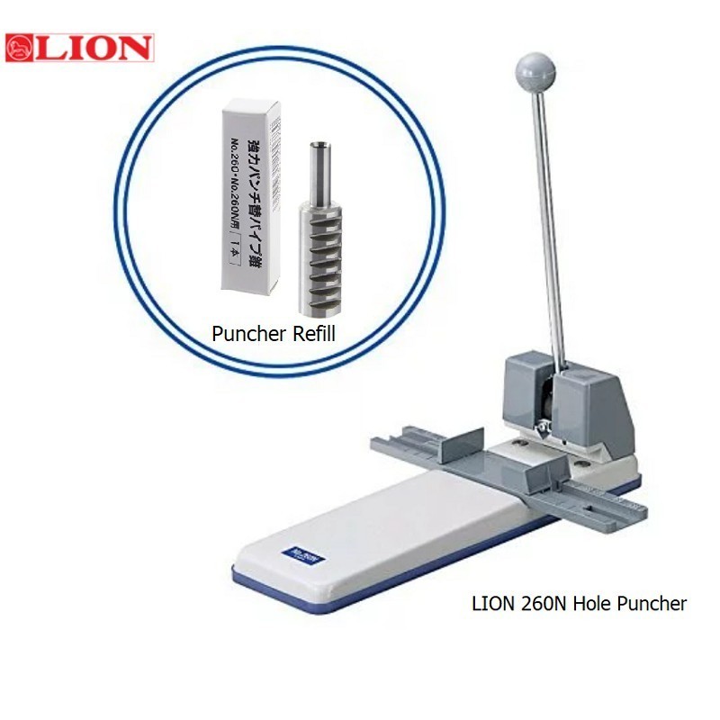 

Pisau Cadangan (Isi Ulang Puncher) Untuk Lion 260N 2 Hole Puncher - pc |ppl3Ror0|