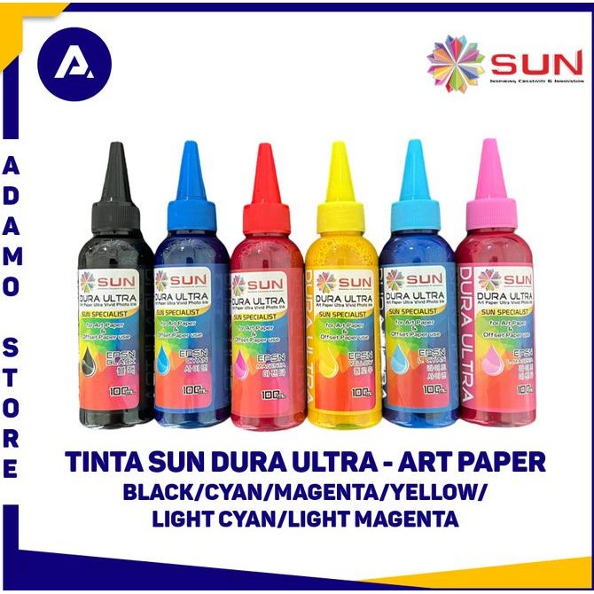 BEBAS ONGKIR - Tinta Sun Dura Ultra Art Paper Ink Epson 100ml - Tinta Art Paper