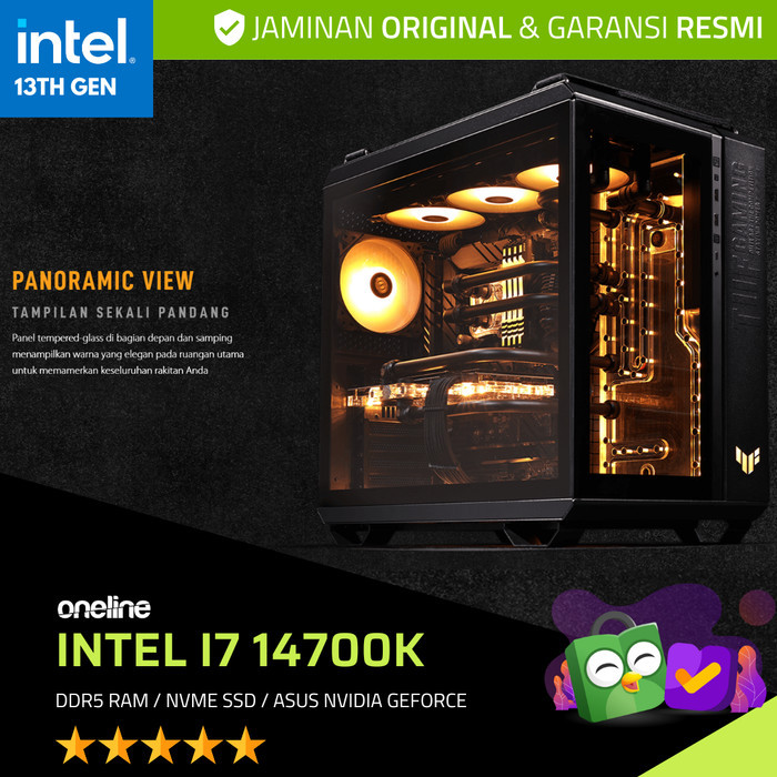 PC ASUS Intel Core i7 14700K ROG Strix RTX 4000 Series PC Rakitan