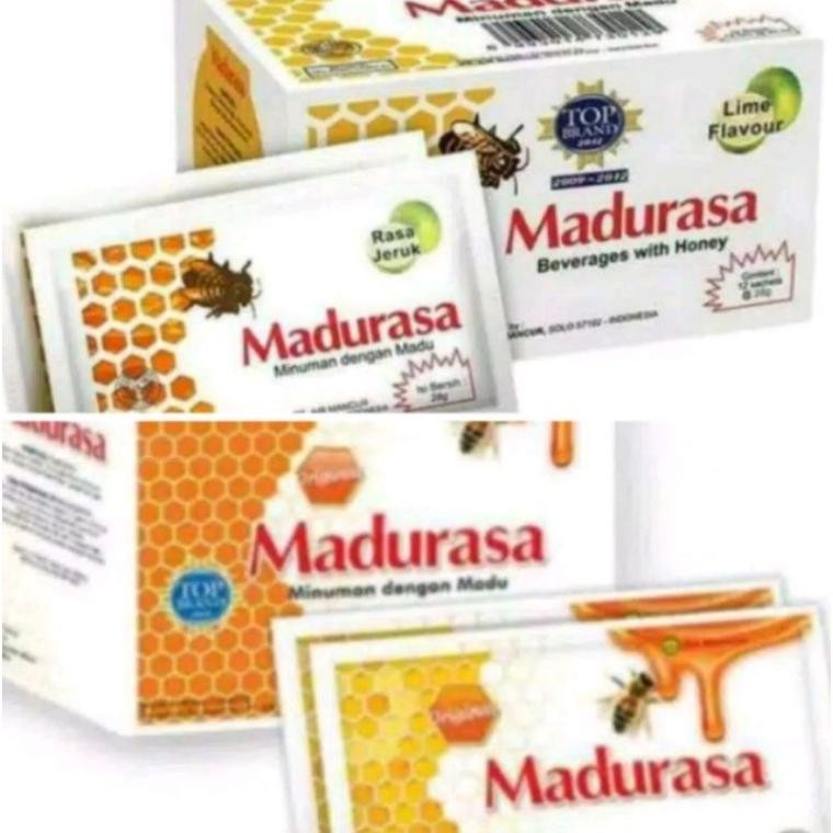 

New Arrival Madu Rasa Box Isi 12 Sachet New Arrival