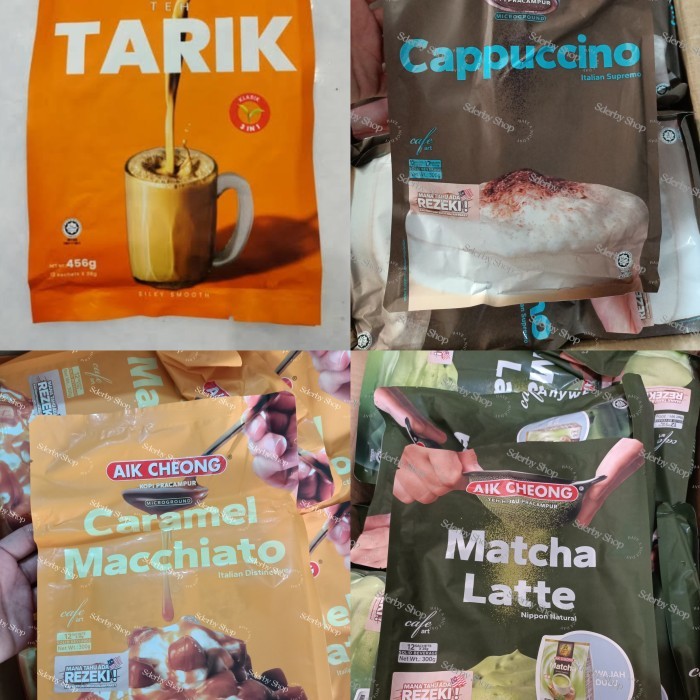 

Terbaru Aik Cheong Teh Tarik Matcha Cappucino Coffee Machiato