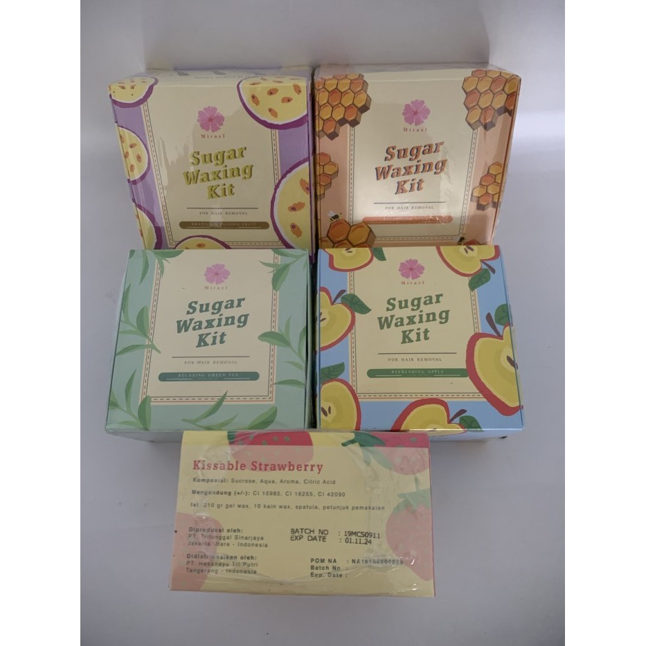 

Terbaru Mirael Sugar Waxing Kit Wax Bulu Hair Removal