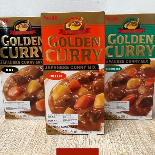 

S&B Golden Curry Sauce 92Gr - Saus Kari Jepang Japanese Curry 5Porsi