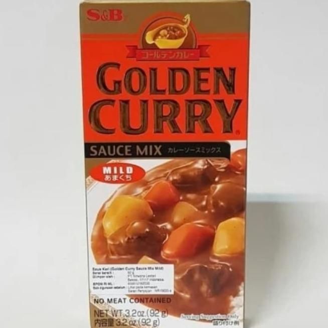 

S&B Sb Golden Curry Cury Ld Sauce X 92Gr Bumbu Saus Kari Jepang