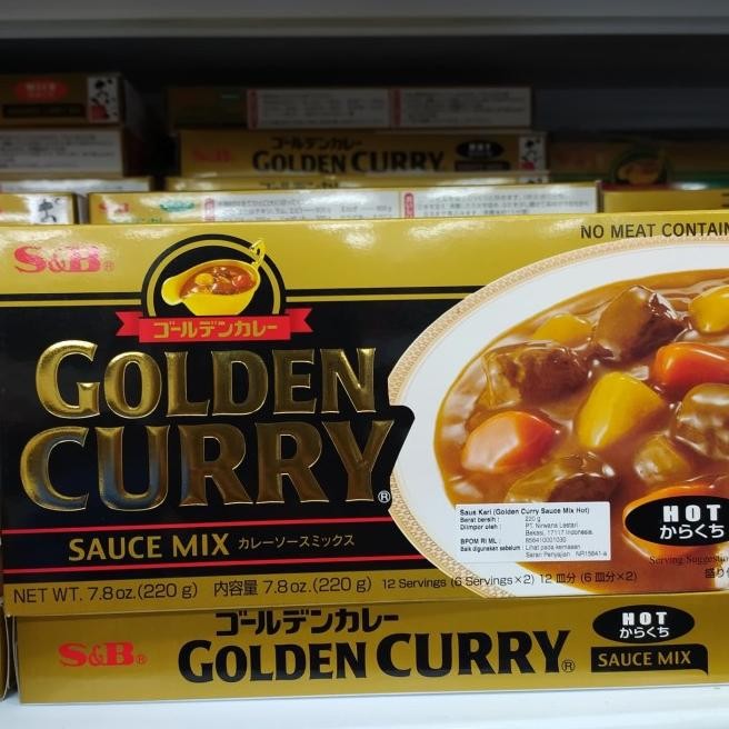 

S&B Golden Curry Sauce X Hot 220Gr