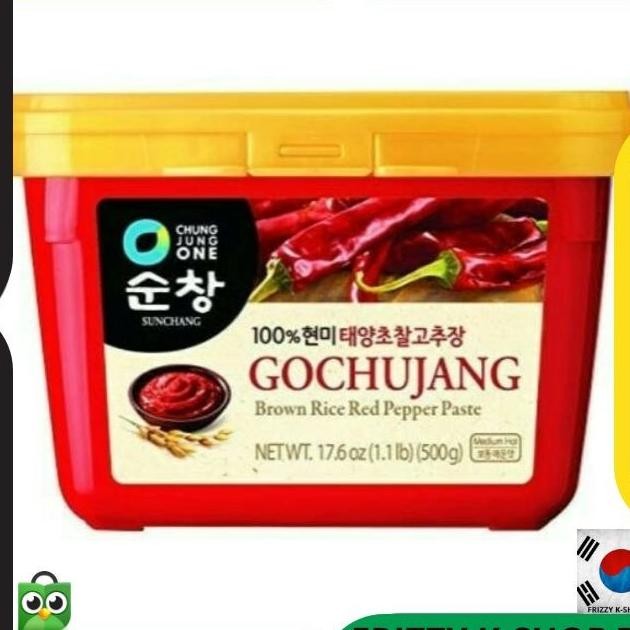 

Korean Food/Bumbu Korea Halal Daesang Sunchang Gochujang Pasta 500 Gr