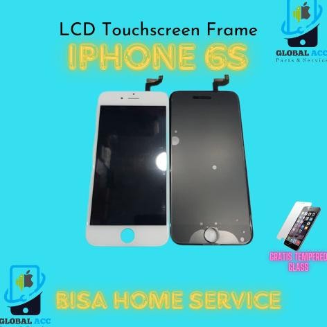 LCD + Touchscreen iPhone 6s Original 100% Bergaransi !