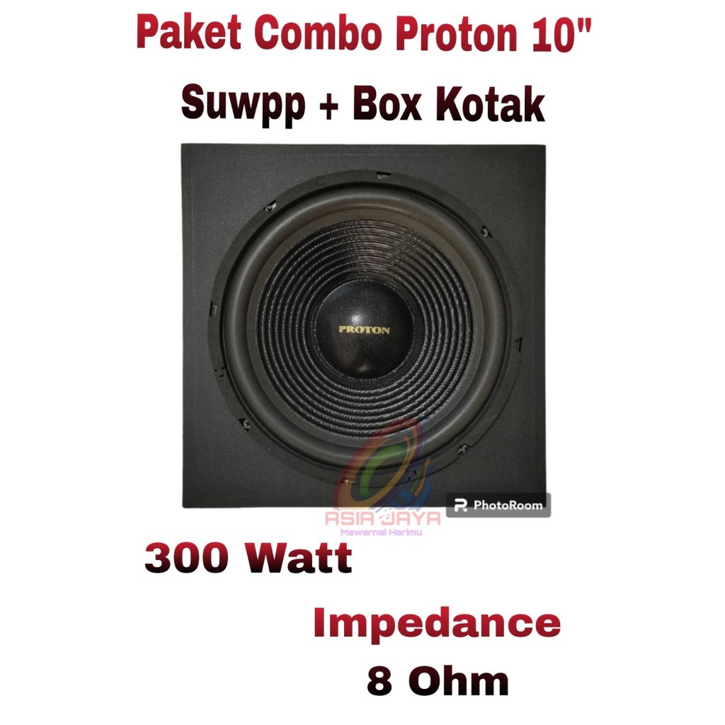 

Paket Combo Proton 10 25H100SUWPP + Box 10 Inch Kotak Single