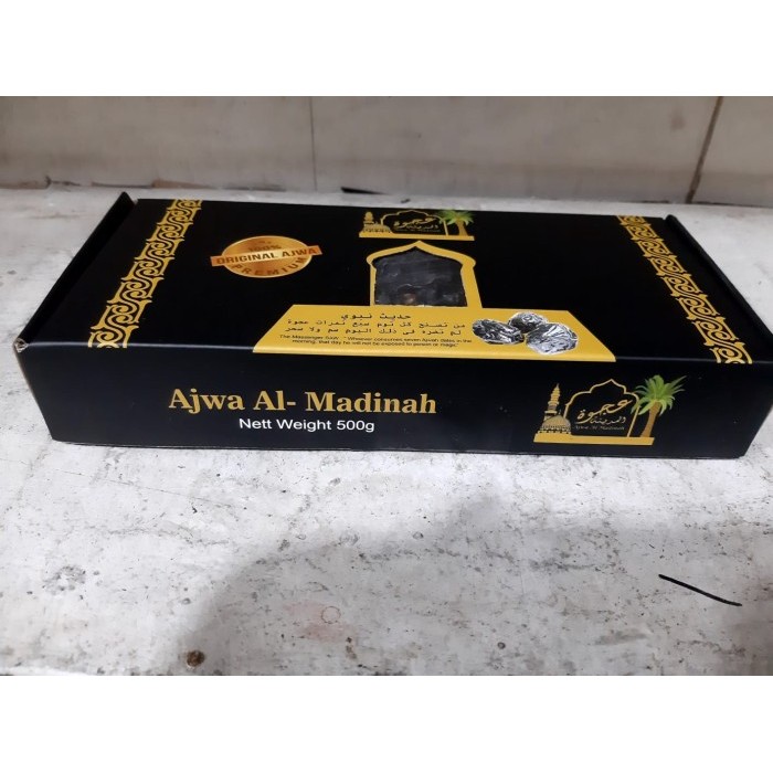 

Dus Kemasan Kurma Ajwa Repackage Universal 500 Gr