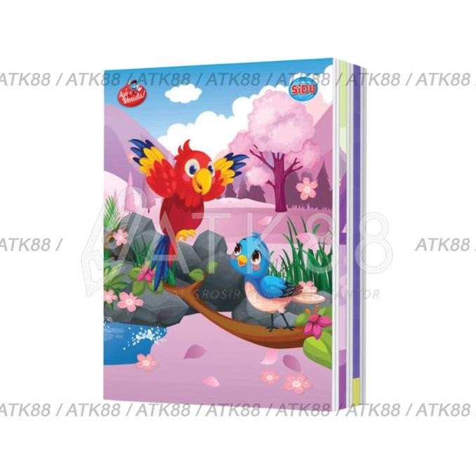 

Sale Buku Tulis Sidu Sinar Dunia 58 Lembar Pak Isi 10 Buku