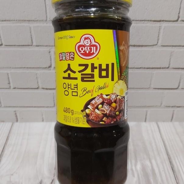 

Ottogi Beef Galbi Sauce 480 Gr - Saus Bbq Kalbi Iga Marinade Korea
