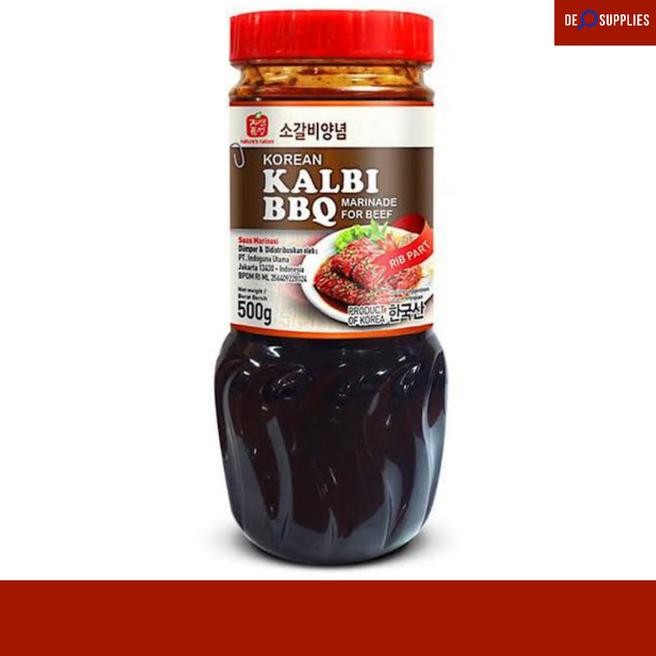 

Saus Kalbi Jinsung 500Gr Korea Kalbi Bbq Sauce Saos Kalbi