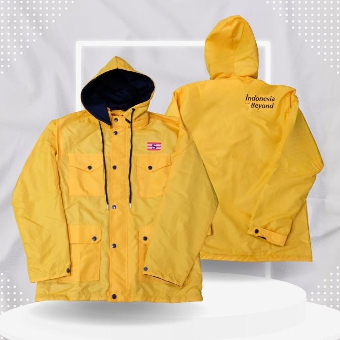 Jaket Parka Samudera Indonesia - Yellow Tersedia