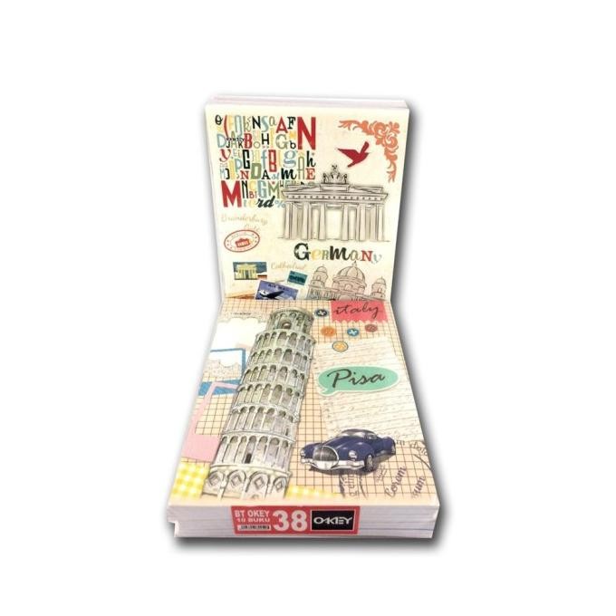 

Sale Buku Tulis 38 Okey Per Pack ( 10 Buku ) Murah Grosir