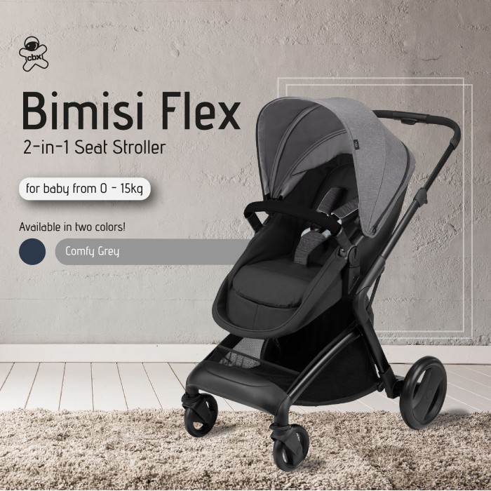 Cbx Stroller Bimisi Flex RBA Grey 518002215