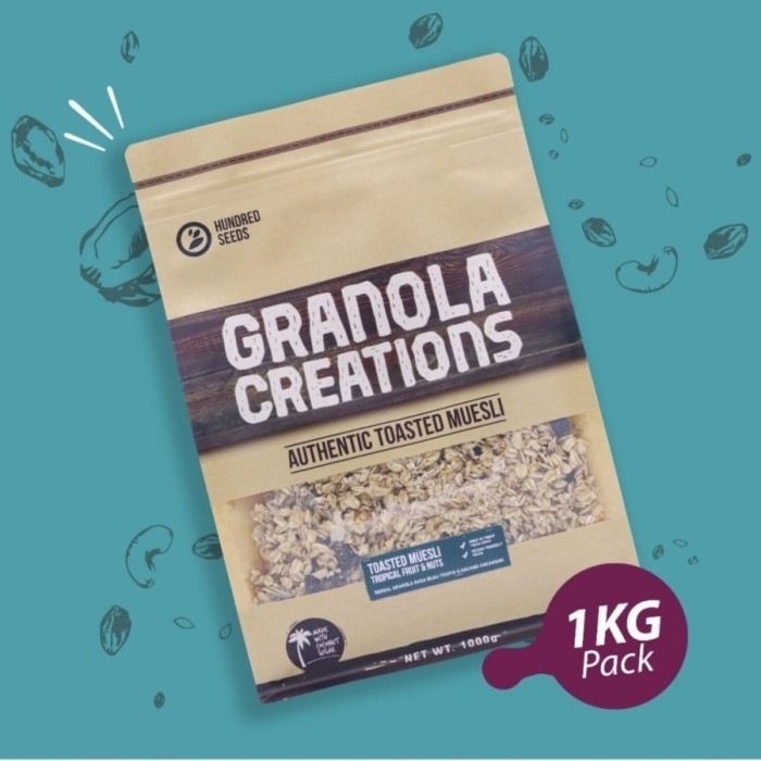 

Granola Creations Tropical Fruit Nuts Aneka Buah dan kacang 1 kg