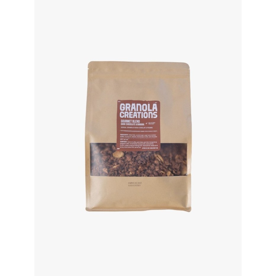 

Granola Creation Chocolate Banana 1 Kg toasted muesli sereal