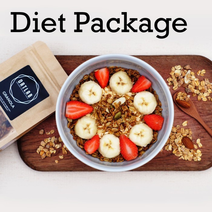 

Diet Package 10 jar dan 1 granola