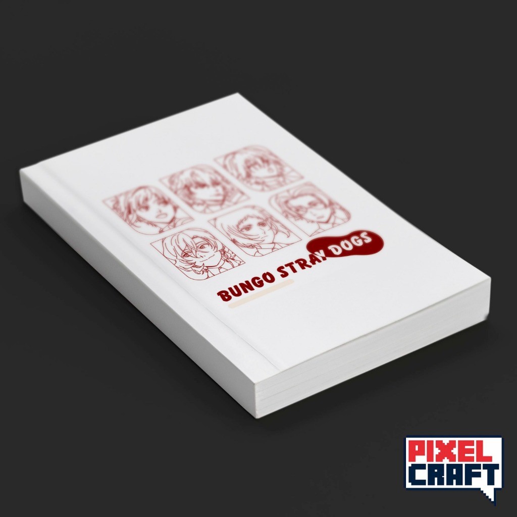 

Pocket Note Anime BUNGO STRAY DOGS A6 Motif Business Trips