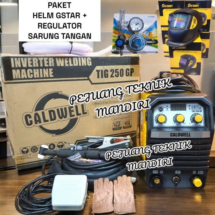 Termurah Mesin Las Argon Caldwell Tig 250 Gp / Trafo Las Caldwell Tig 250Gp