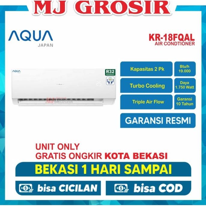 AC AQUA JAPAN AQA KR 18 FQAL 2 PK LOW WATT UNIT ONLY