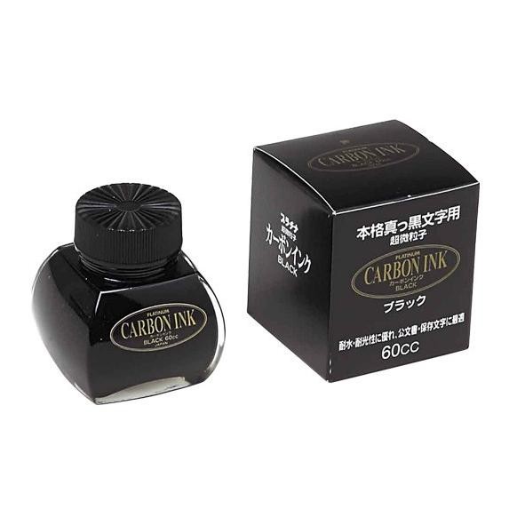 

PLATINUM Fountain Pen Ink Black Carbon Waterproof/Tinta Fountain Pen