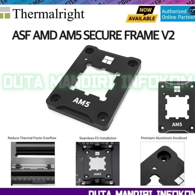 TERMURAH - Thermalright AMD-ASF AM5 CPU Bending Corrector Frame Fixed Backplane