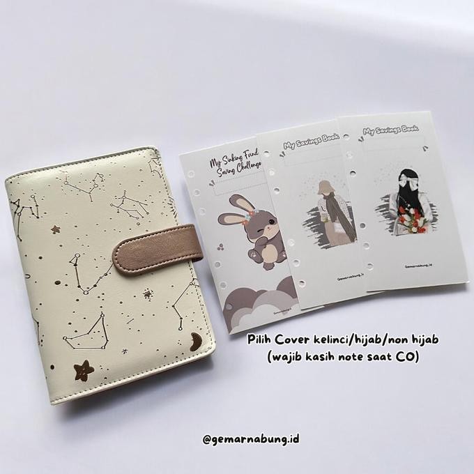 

TERBARU - Paket Binder Keuangan Lengkap A6 Set 10 Ziplock Premium, Nabung Seru