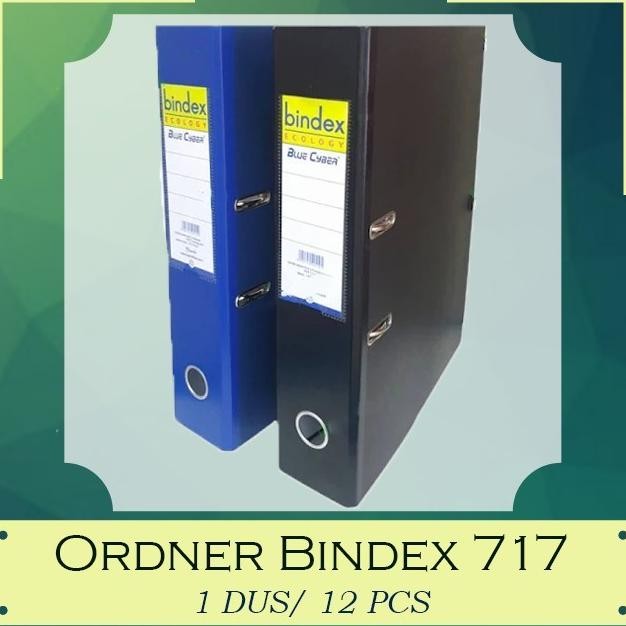 

TERBARU - Ordner Bindex 717 folio (1 karton/dus = 12 pcs)