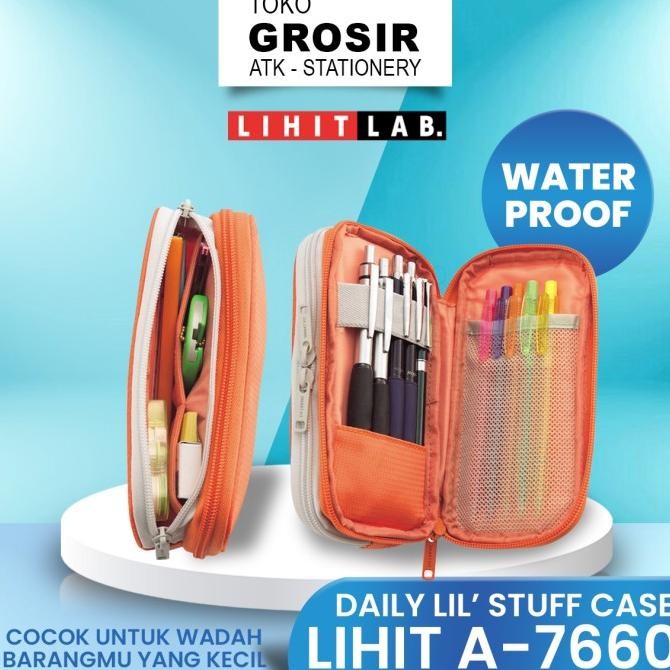 

TERLARIS - LIHIT LAB Pen Case Pouch Organizer A-7660 Small