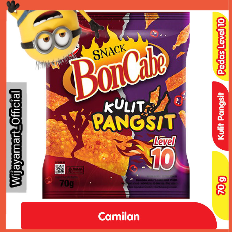 

BonCabe Snack Kulit Pangsit Level 10 70 g