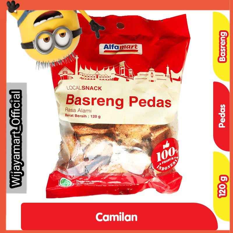 

Alfamart Basreng Pedas 120 g
