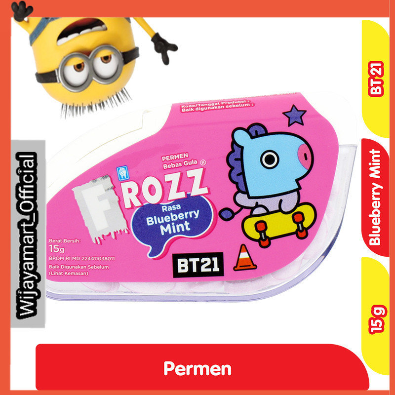 

Frozz Permen Bluberi Mint 15 g