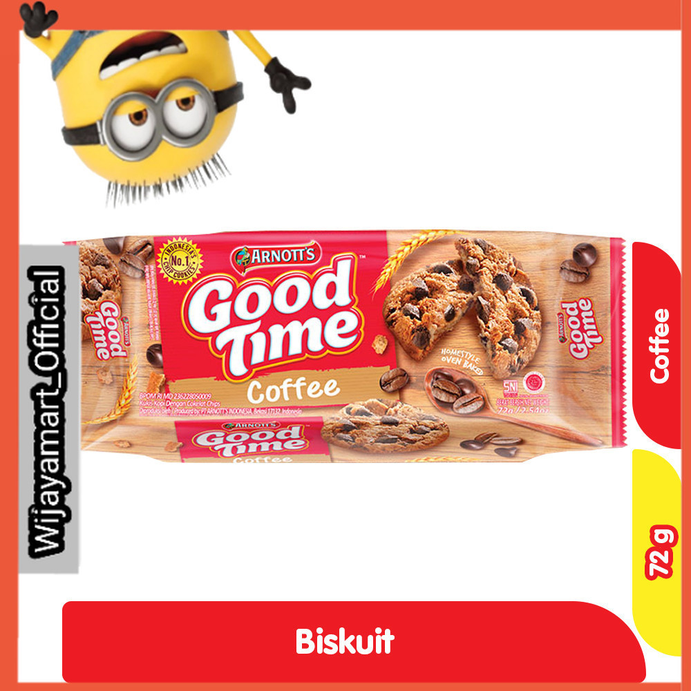 

Good Time Cookies Kopi 72 g