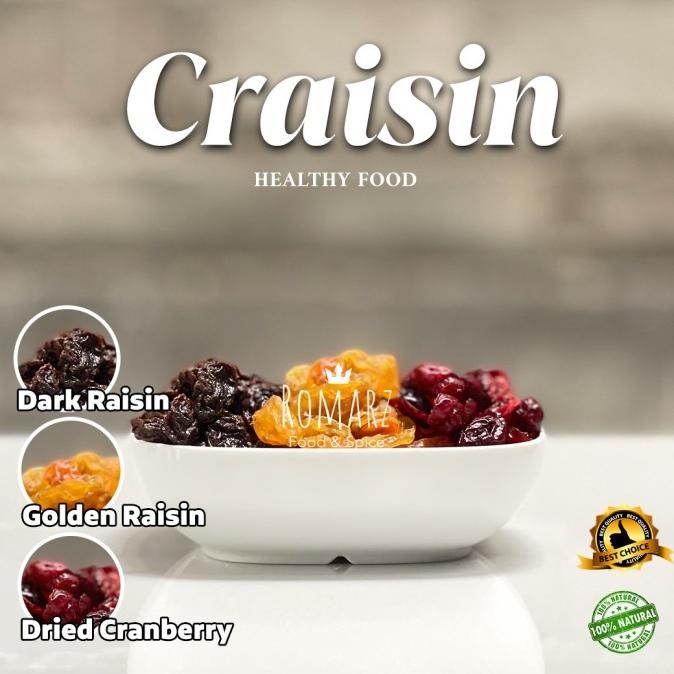 

terbaru craisin trailmix premium | dried cranberry dark raisin golden raisin