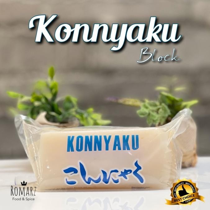 

terbaru konnyaku block low carbs diet keto 1 dus (10pcs)