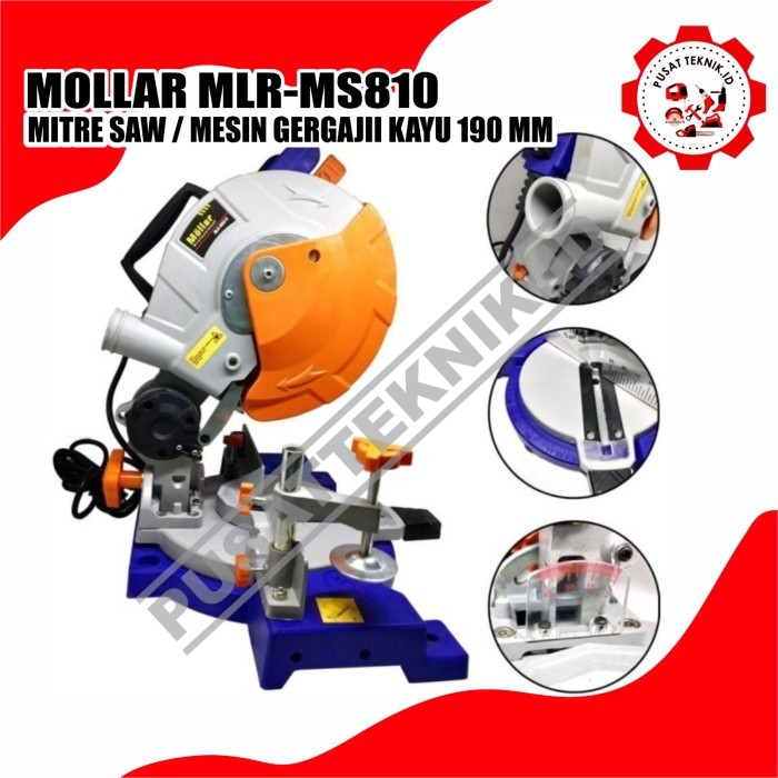 Miter Saw Mollar 7" MS 810 Laser/Miter Saw 190mm Mollar + Laser MS 810