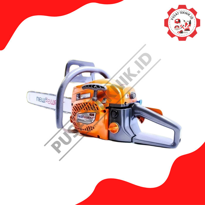 Mesin Gergaji Kayu New West 628 - Chainsaw New West 628 24inch