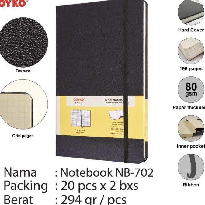 

Sale Note Book Joyko Nb 702 Kotak Kotak