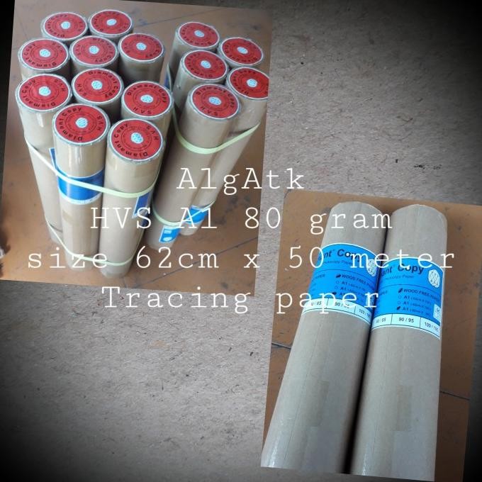 

BEBAS ONGKIR - DIAMANT COPY. KERTAS HVS ROLL UKURAN A1 ( 62cm x 50m ).