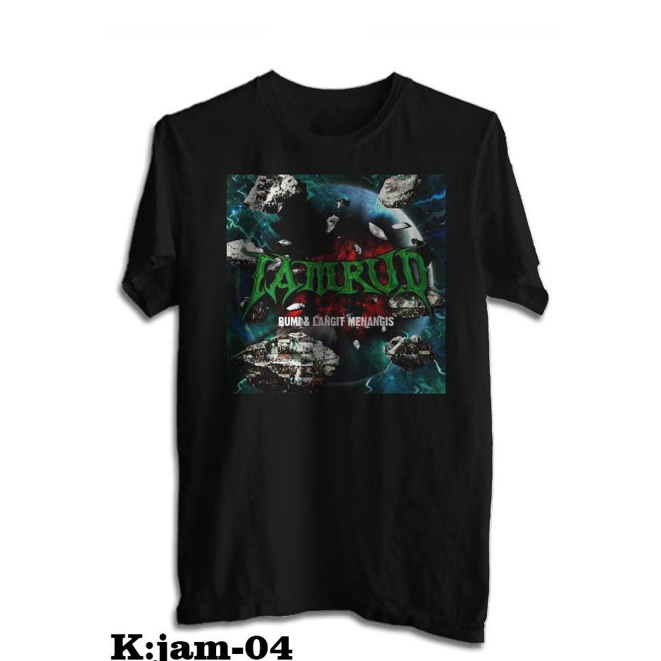 Promo Kaos Band Jamrud T-Shirt Musik Rock Jamrud