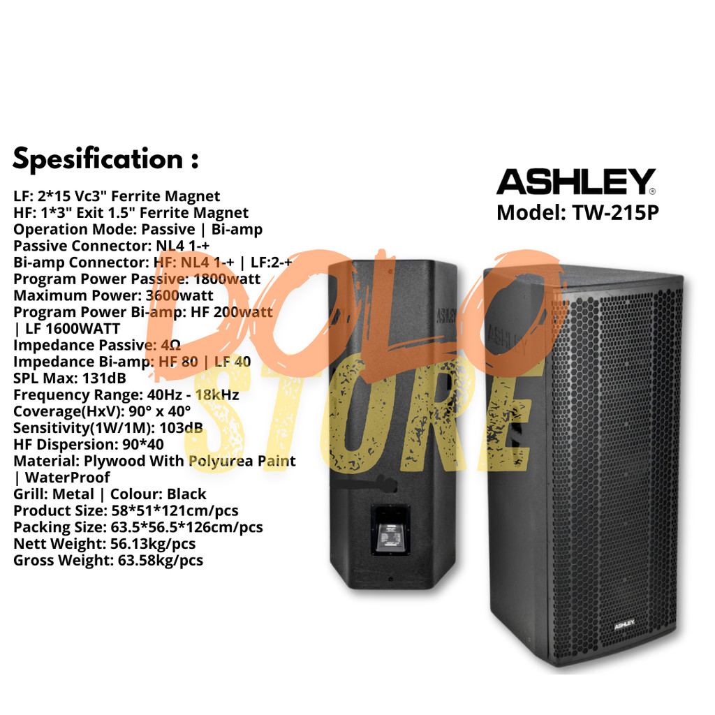 ORIGINAL ASHLEY TW215P