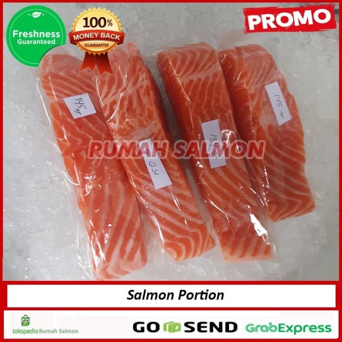 

Fillet Salmon Portion Murah Potongan