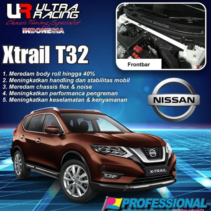 TERBARU - Aksesoris / Strutbar / Stabiliser ULTRA RACING Nissan Xtrail T32