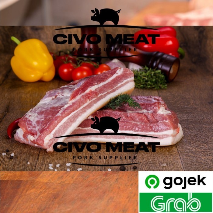 Daging Babi Samcan / Pork Belly 1Kg