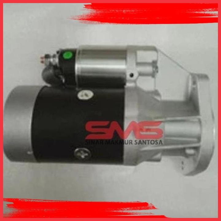 (smsp) dinamo starter forklift nissan engine sd 25 (12 volt) gigi 9