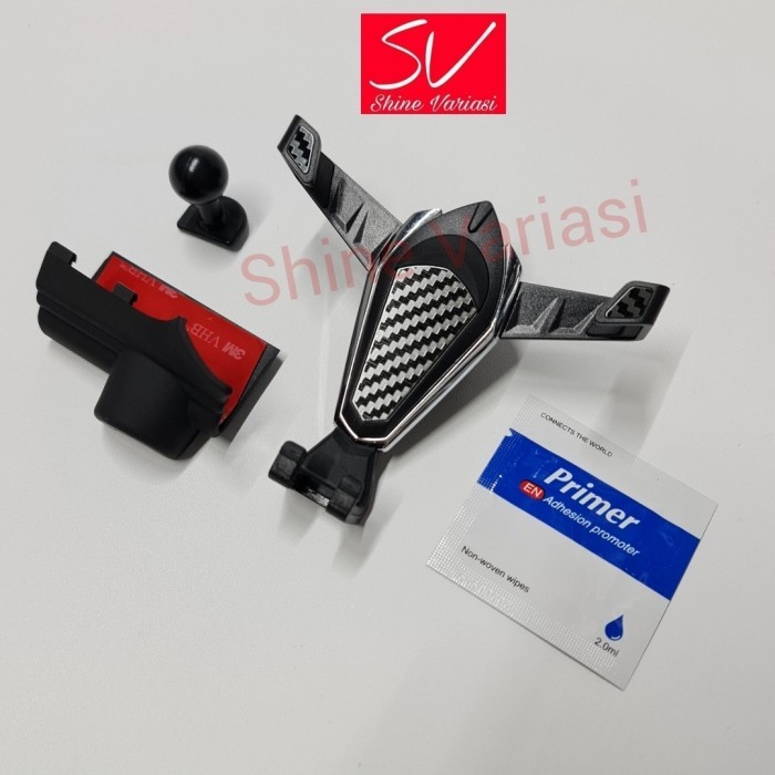 CAR PHONE HOLDER INNOVA REBORN HOLDER HP MOBIL PLUG AND PLAY